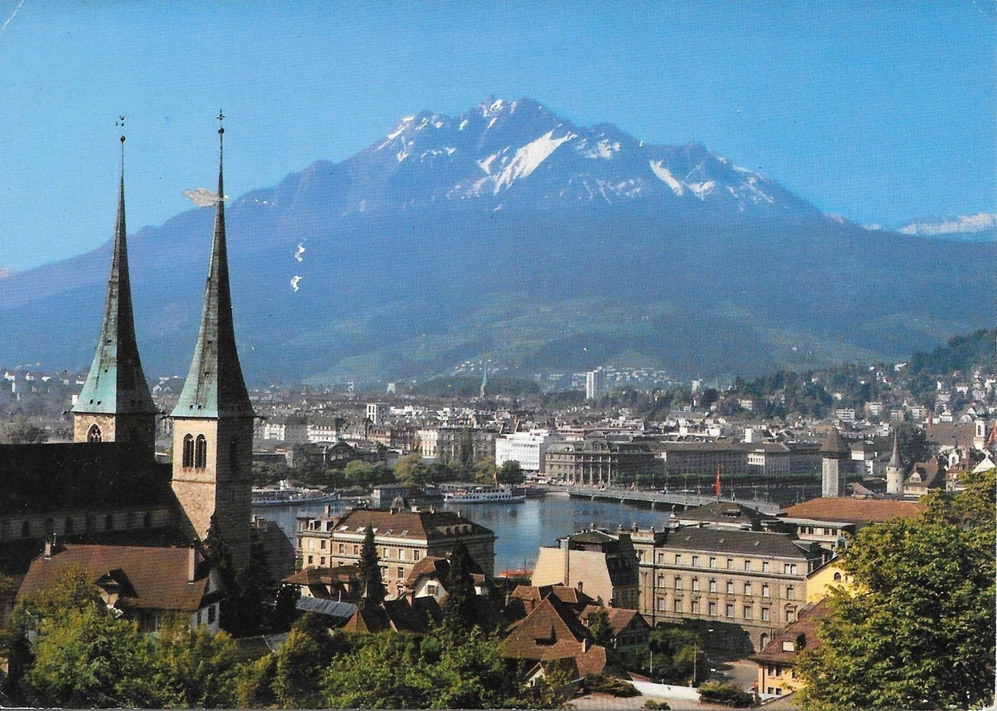 LUCERNA/LUZERN - HOFKIRCHE, PILATUS - NV/NG