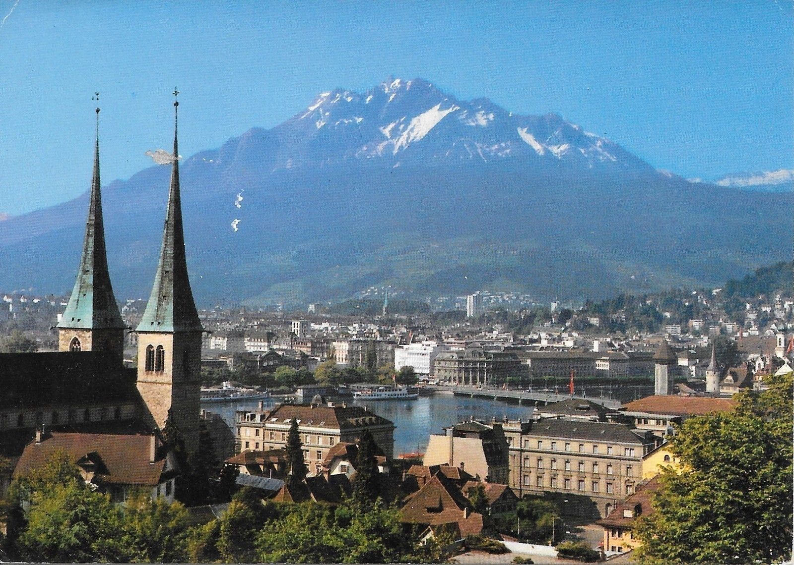 LUCERNA/LUZERN - HOFKIRCHE, PILATUS - NV/NG