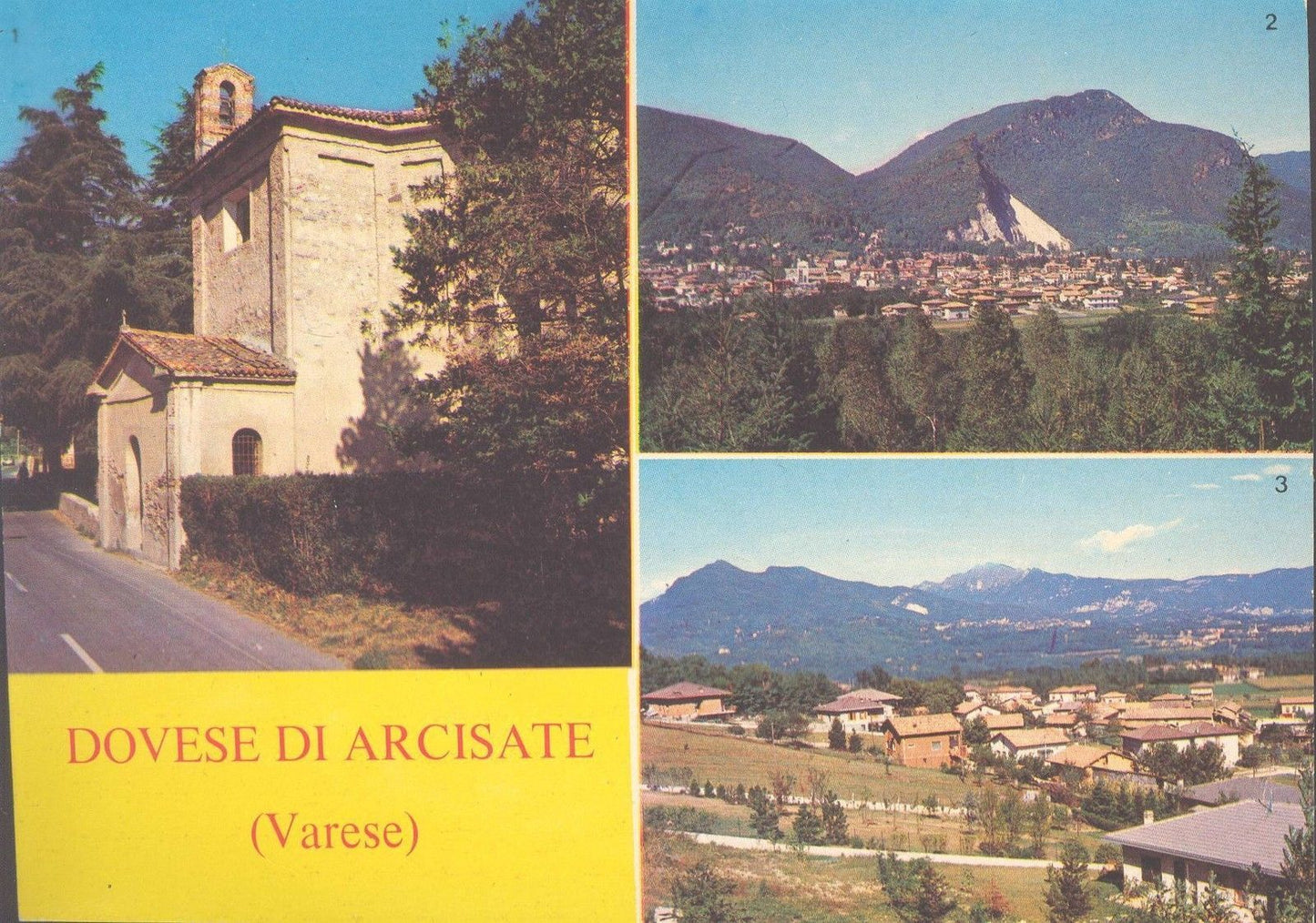 DOVESE DI ARCISATE - 3 VEDUTE - NV