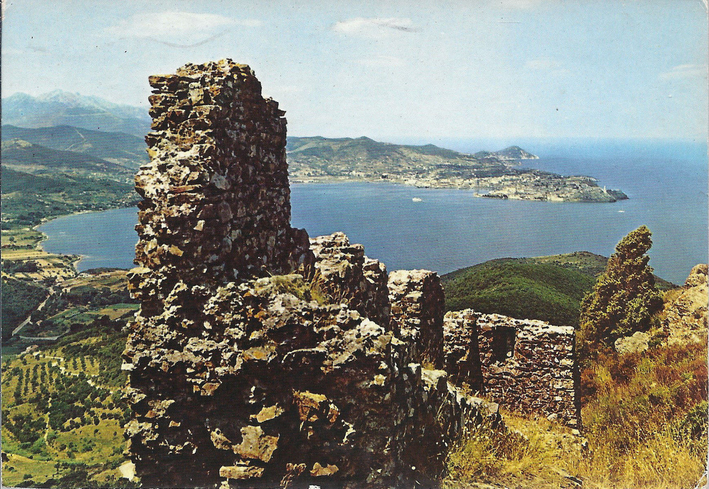 PORTOFERRAIO - ISOLA D'ELBA - VISTA DAL MONTE VOLTERRAI