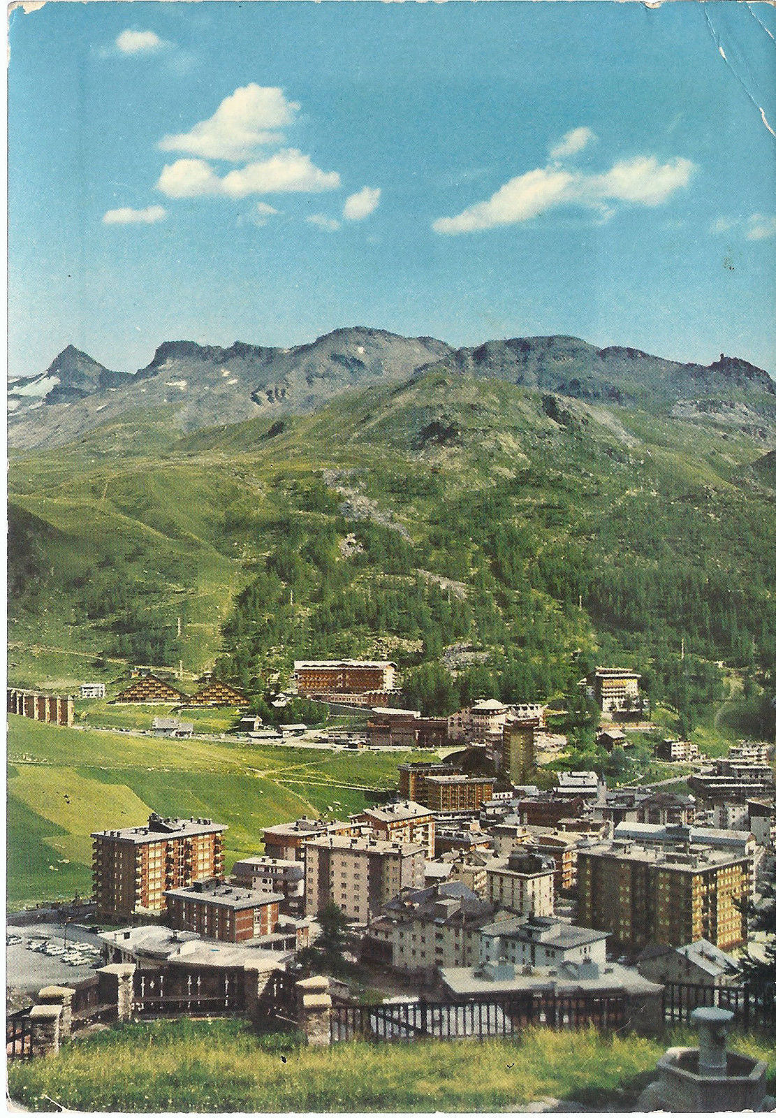 CERVINIA BREUIL - PANORAMA - V 1973 - FG