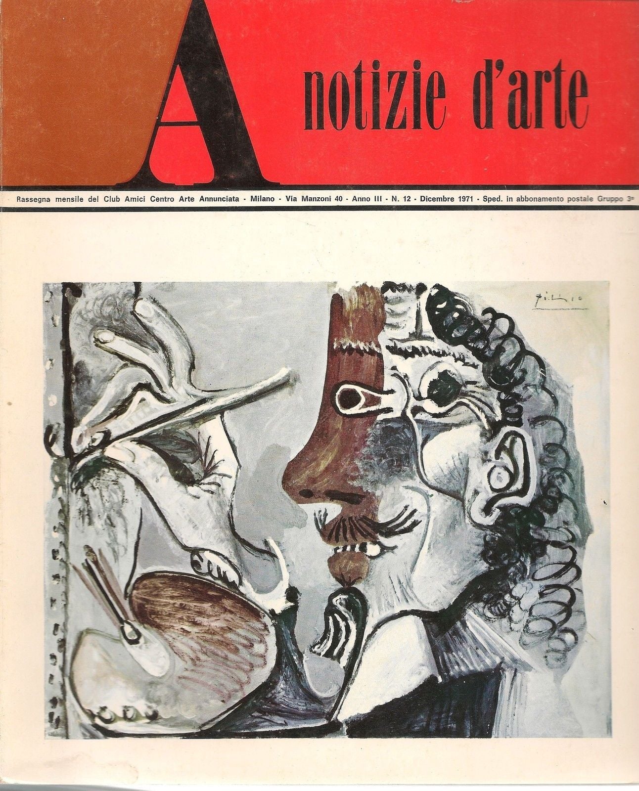 NOTIZIE D'ARTE DICEMBRE 1971 - AA.VV.