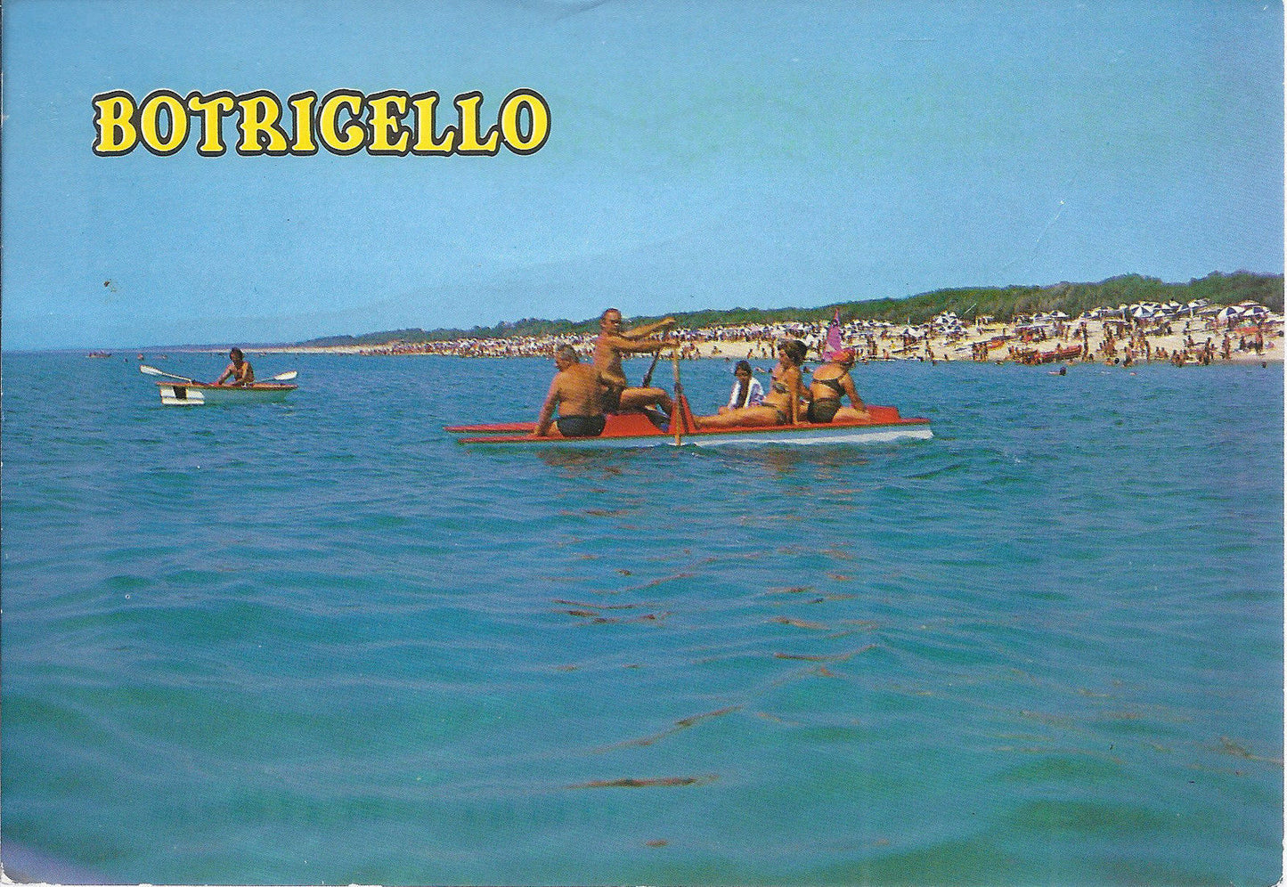 BOTRICELLO - SPIAGGIA - COSTA DEL TURCHESE - V 1996 - FG