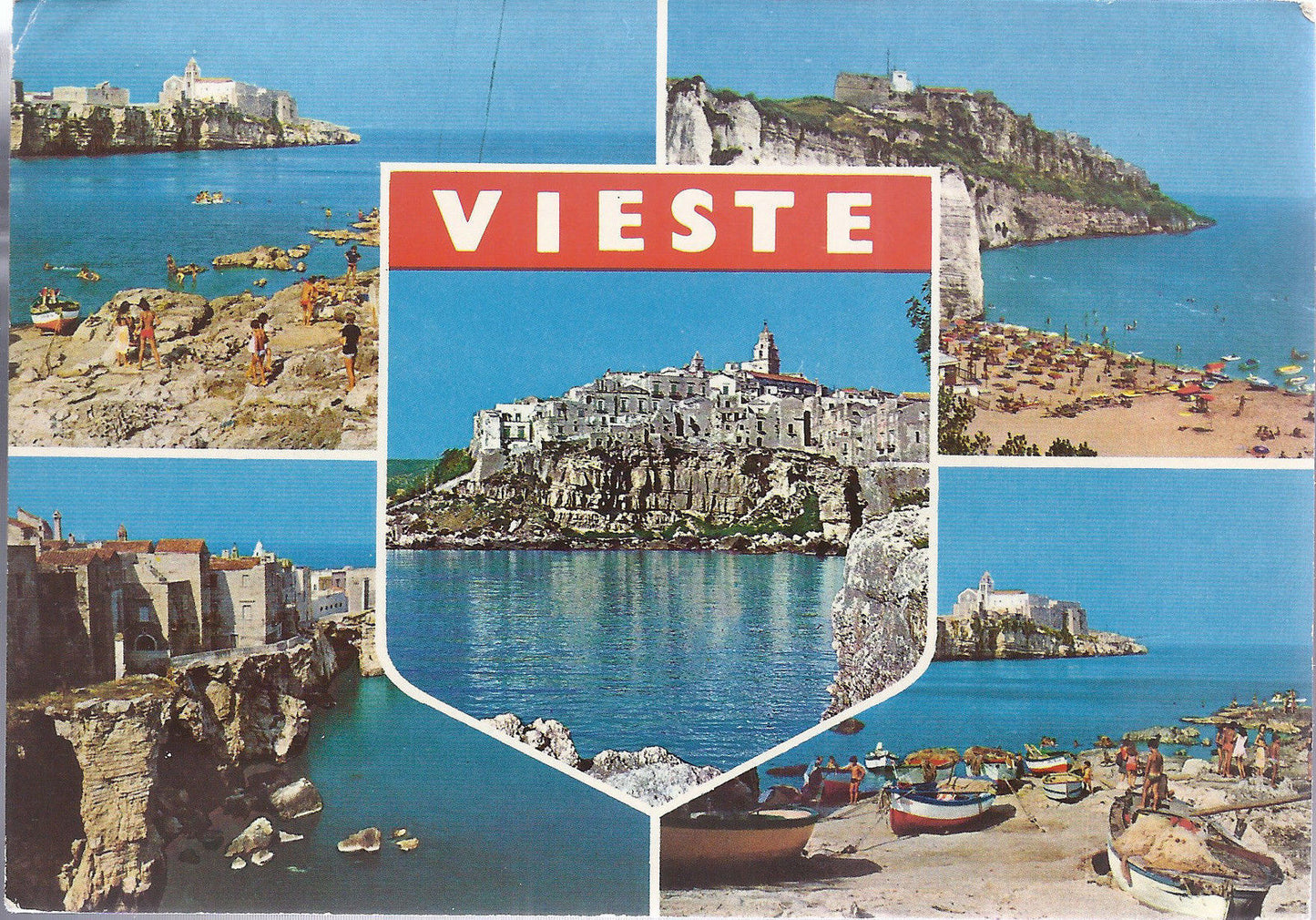 VIESTE - 5 VEDUTE - V 1980 - FG