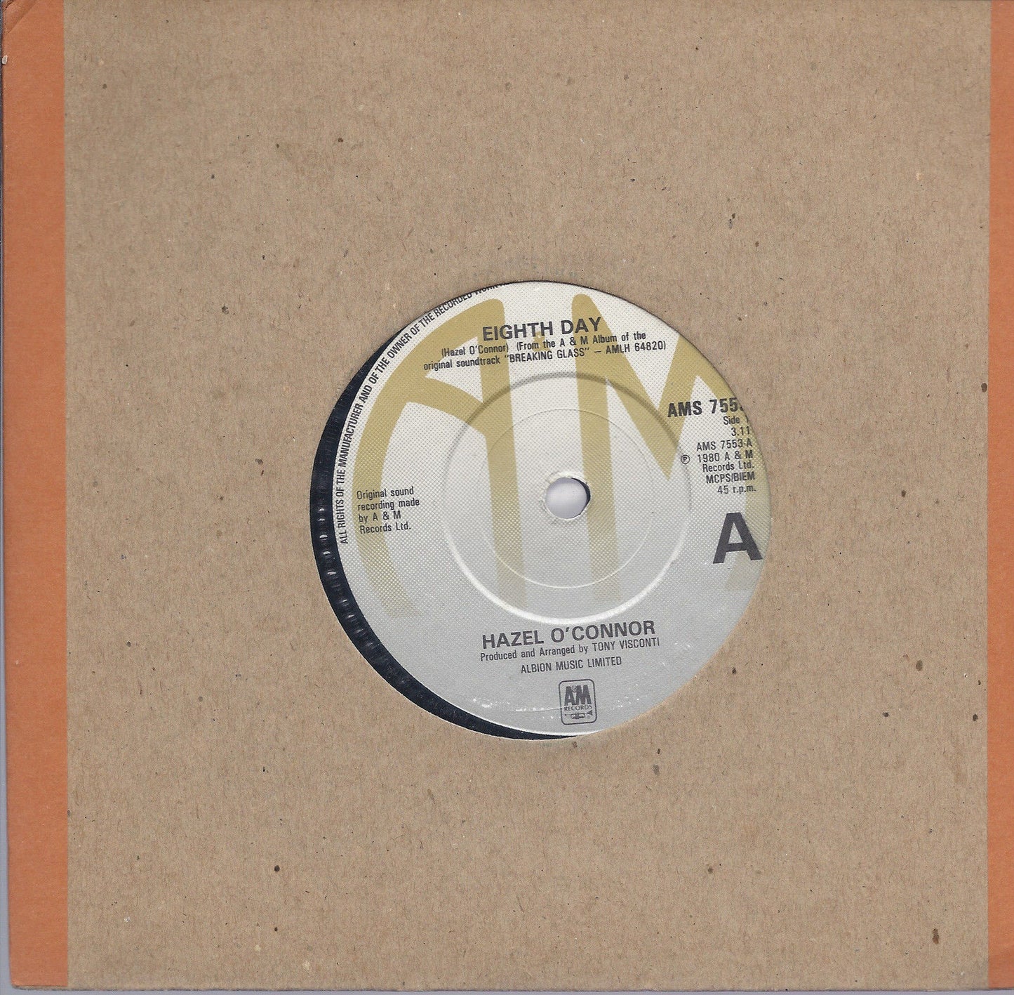 EIGHTH DAY - MONSTERS IN DISGUISE # HAZEL O'CONNOR