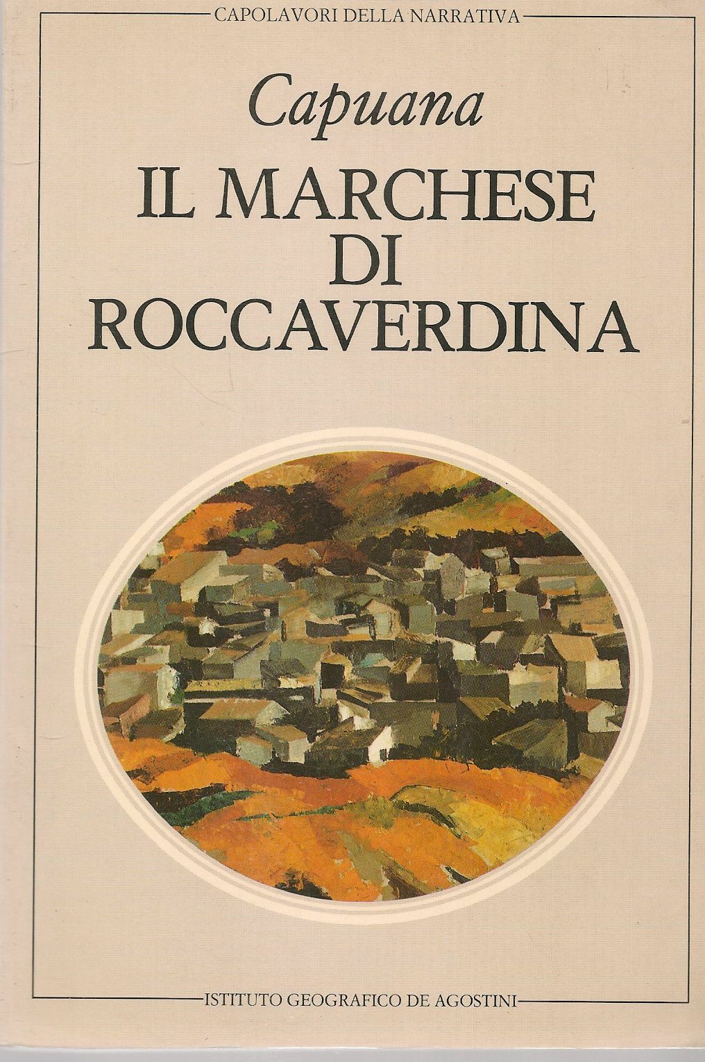 IL MARCHESE DI ROCCAVERDINA - LUIGI CAPUANA