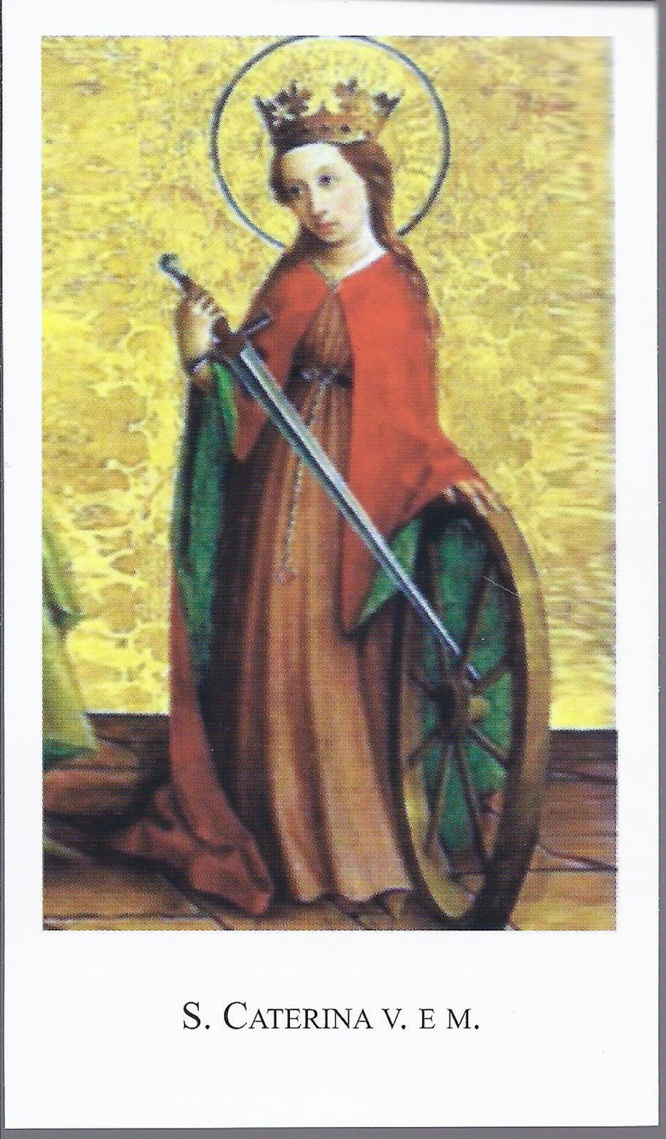 S. CATERINA V. e M. - SANTINO - AS014-067 - Ed. Paco