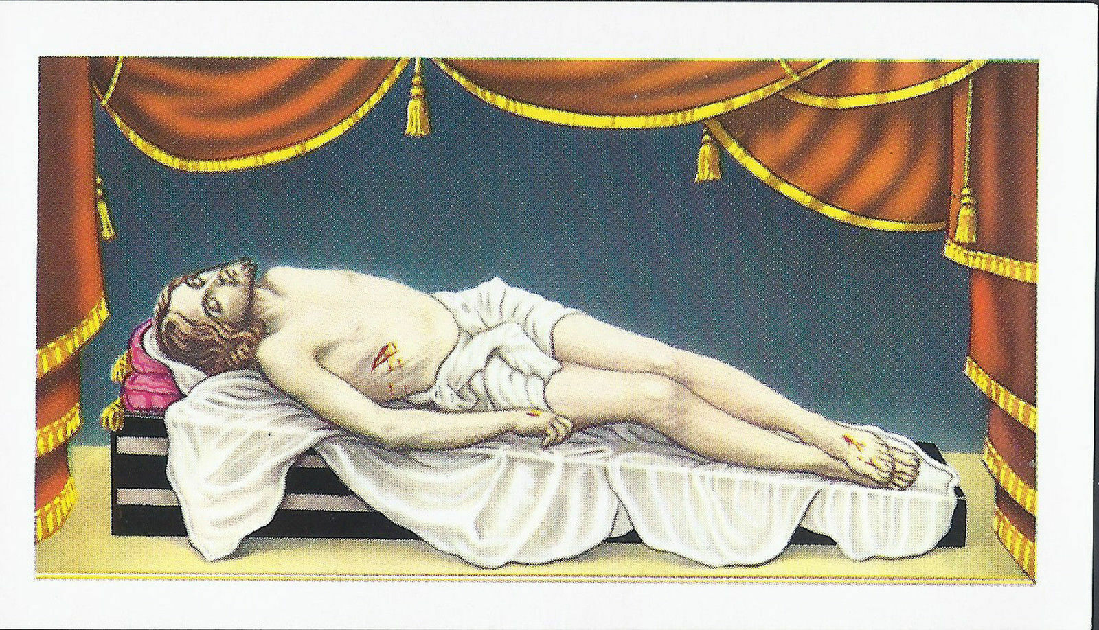 ALLA PRODIGIOSA IMMAGINE DI GESU' MORTO - SANTINO - AS0