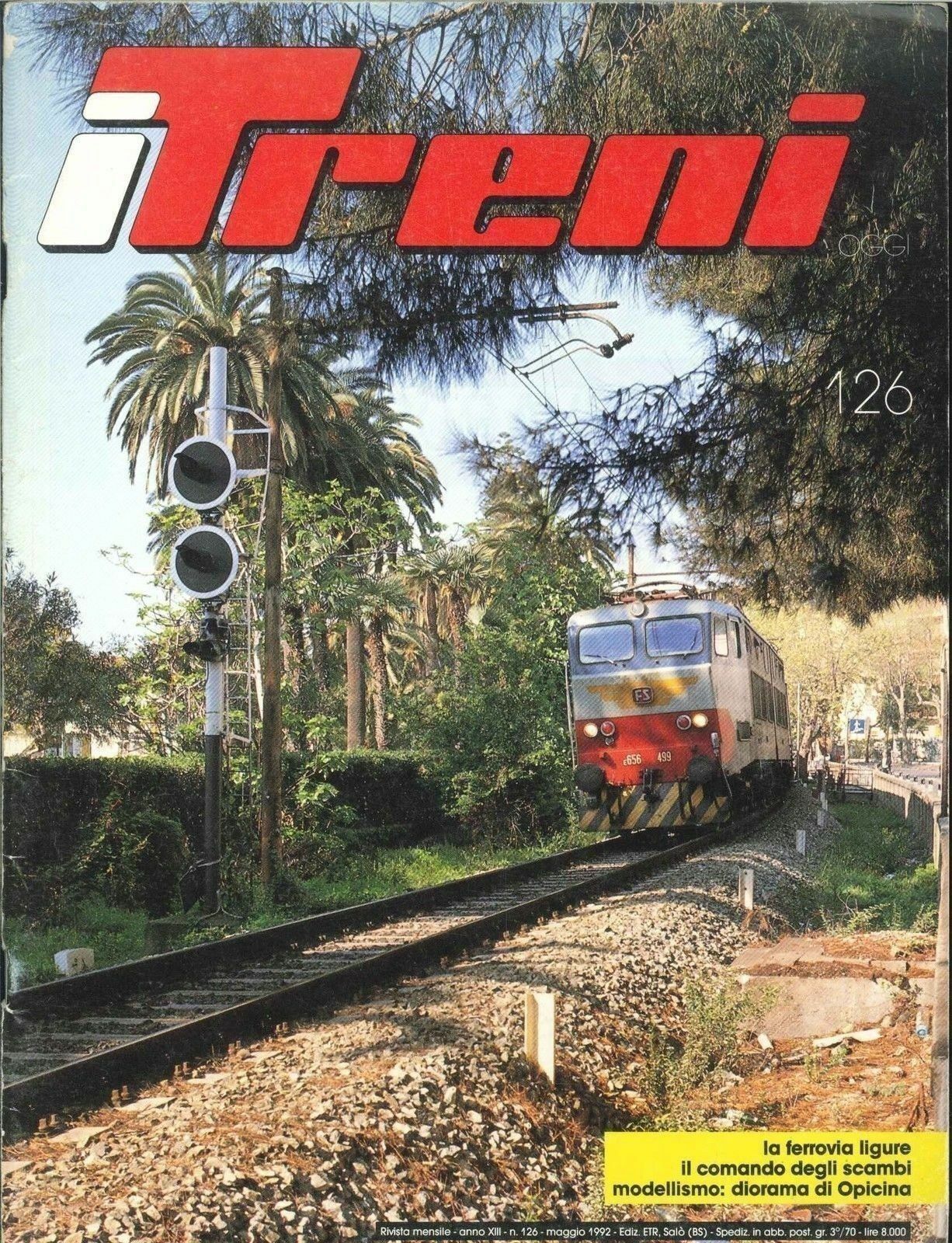 I TRENI N. 126 - MAGGIO 1992
