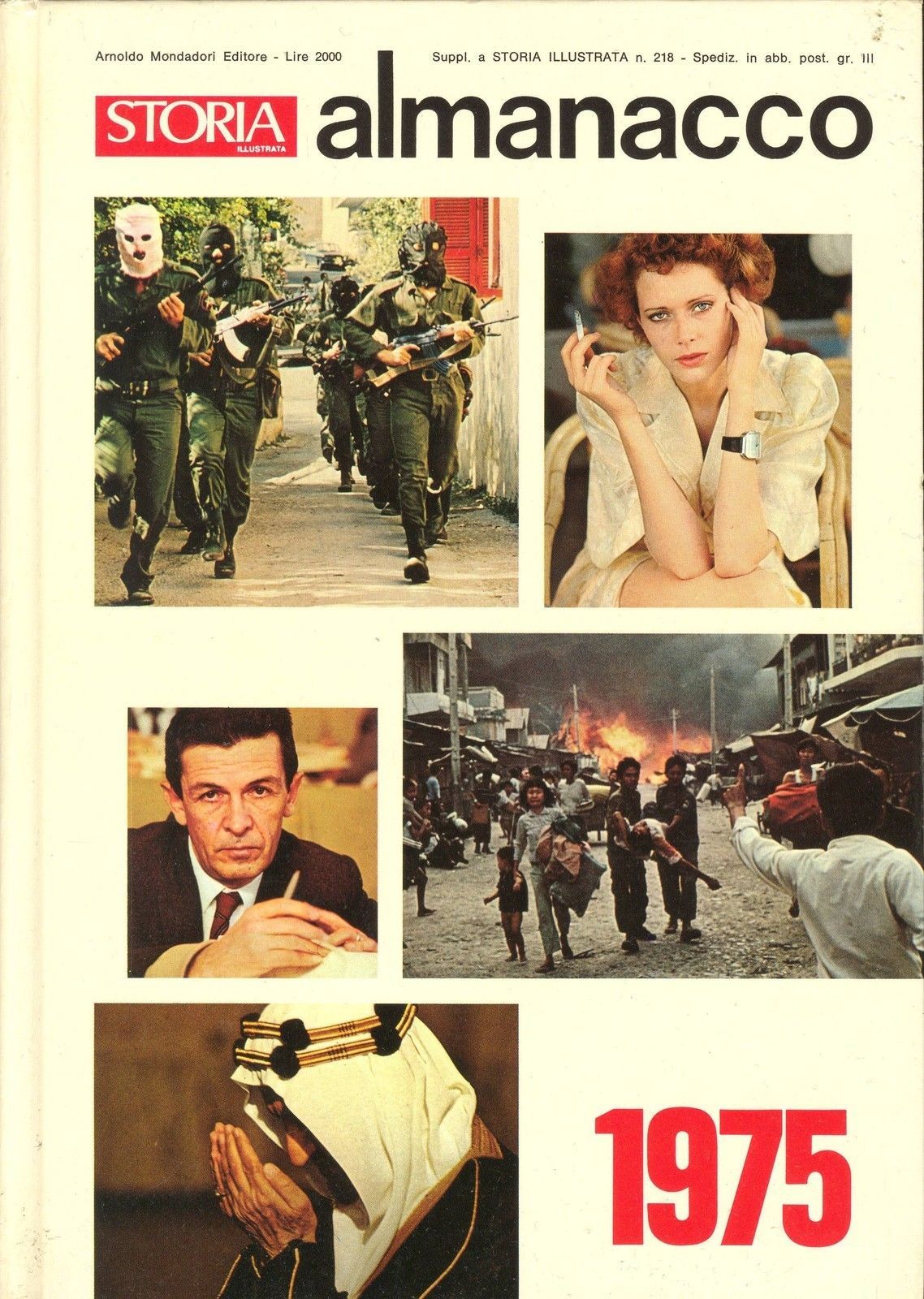 STORIA ILLUSTRATA - ALMANACCO 1975