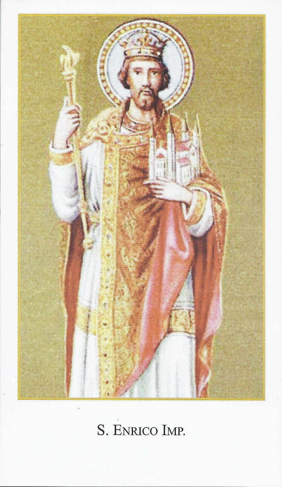 S. ENRICO IMPERATORE - SANTINO - AS013-199 - Ed. Paco