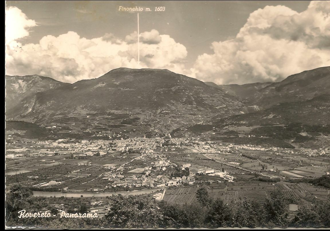 ROVERETO - PANORAMA- V1957