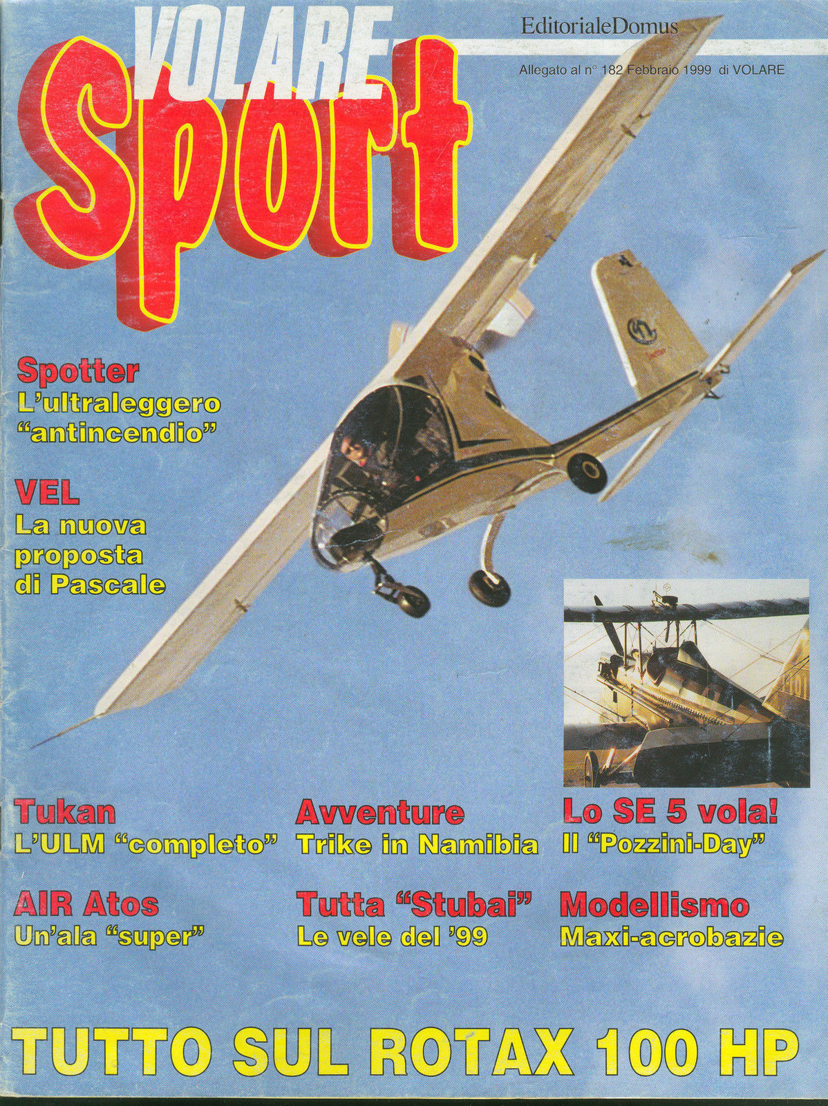 VOLARE SPORT - ALLEGATO A N 182 - FEBBRAIO 1999