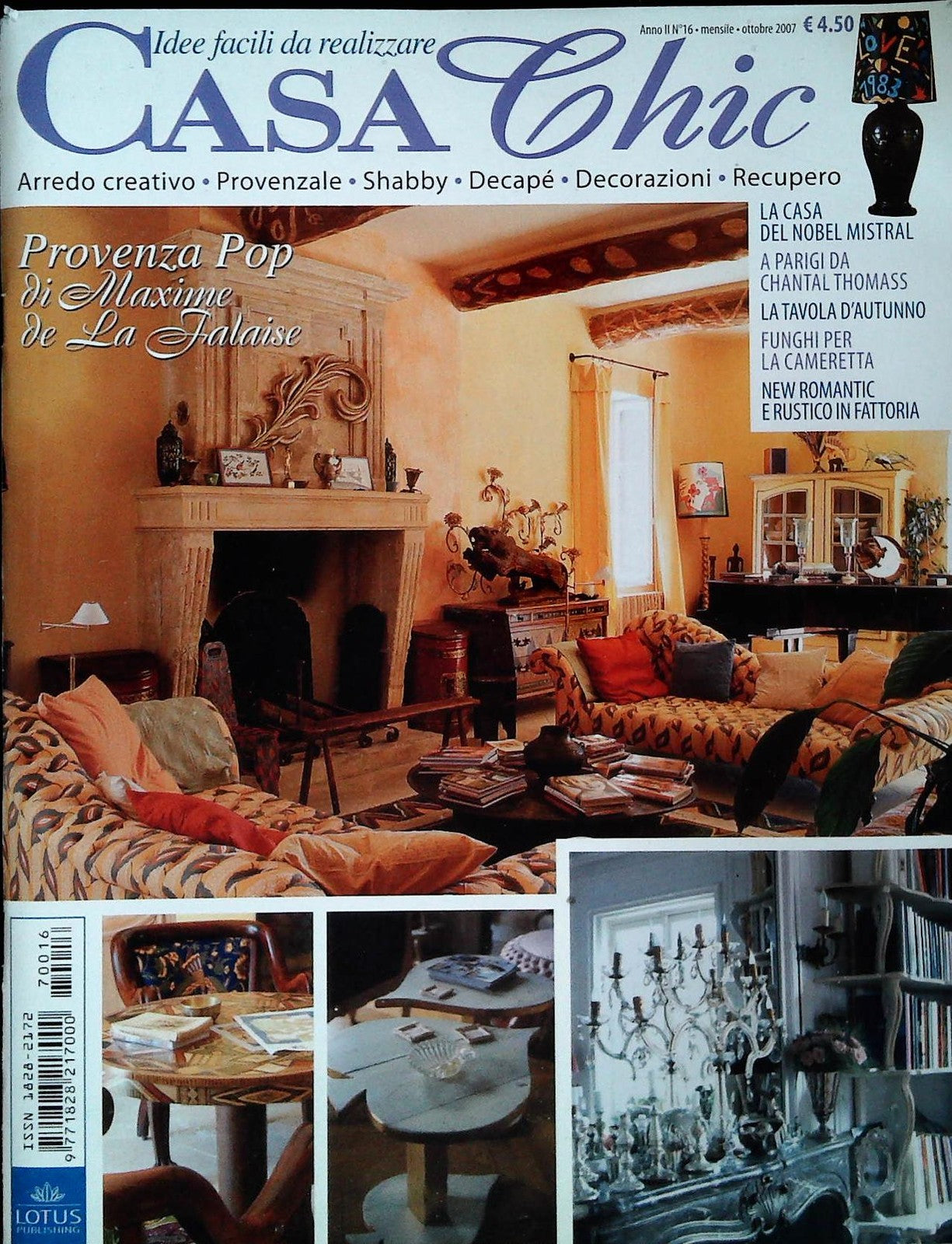 CASA CHIC N. 16 - OTTOBRE 2007 - PROVENZA POP