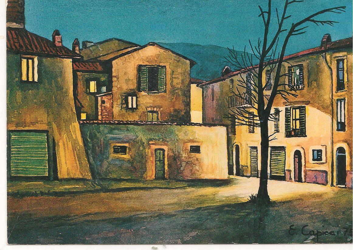 TERNI CENTRO STORICO. LARGO PIETRO MANNI - ACQUARELLO - NV