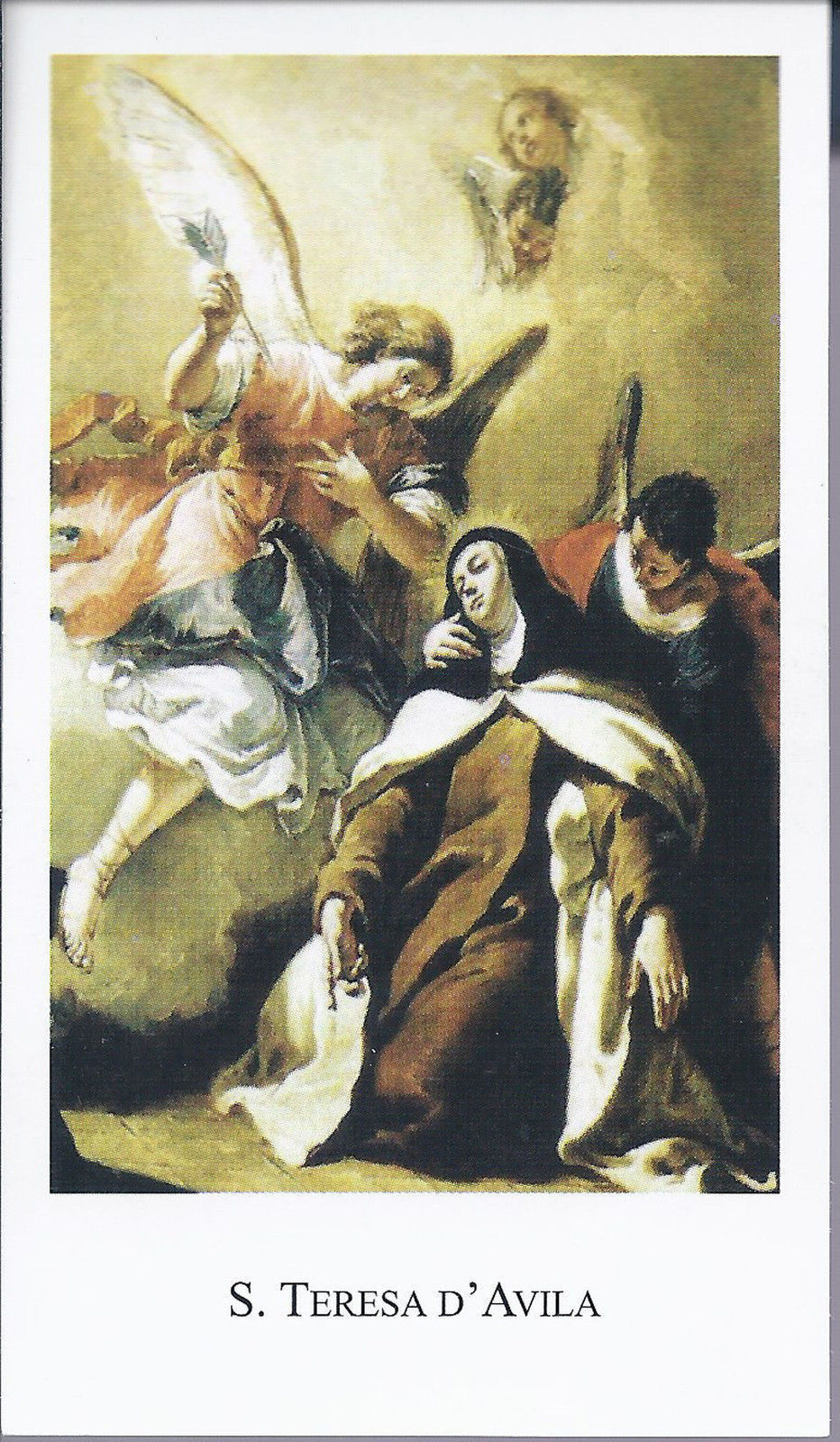 S. TERESA D'AVILA - SANTINO - AS012-273