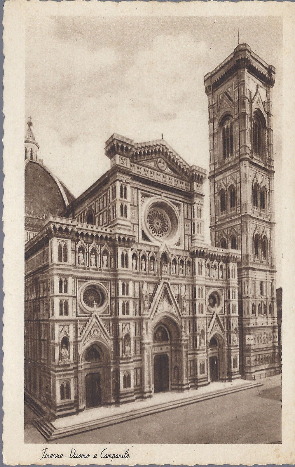 FIRENZE - DUOMO E CAMPANILE - NV
