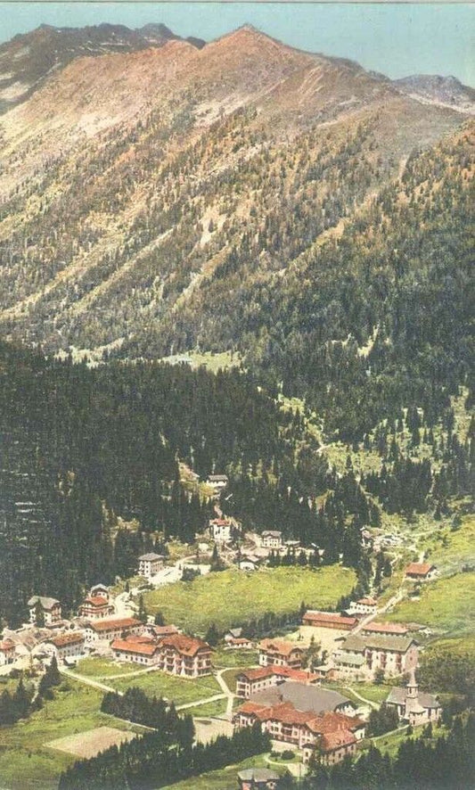 MADONNA DI CAMPIGLIO - PANORAMA - V1932 - COLORATA