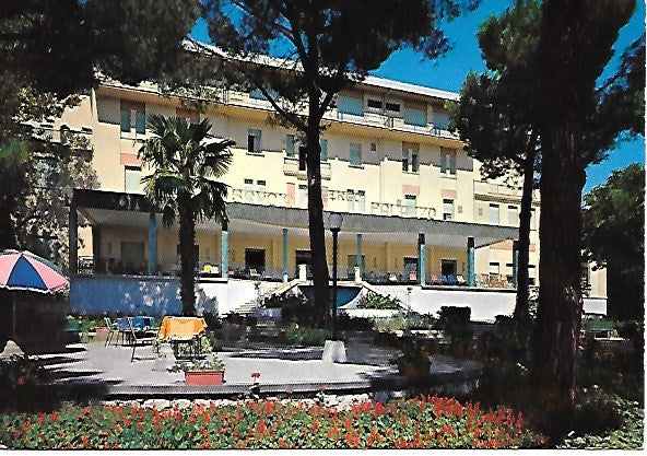 CHIANCIANO TERME -ALBERGO SAVOIA PALAZZO -CASA DELL'UFFICIALE IN CONGEDO - V1978