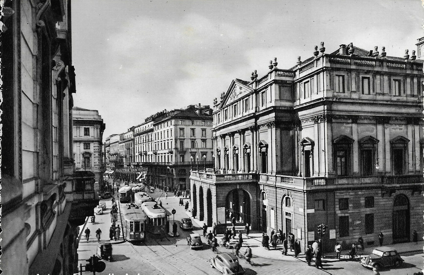 MILANO - TEATRO ALLA SCALA - V1954