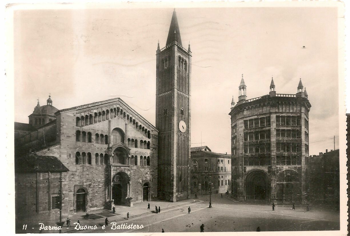 PARMA DUOMO E BATTISTERO - V952