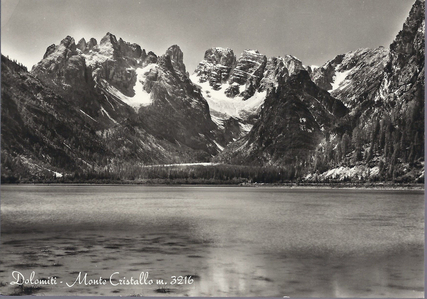 DOLOMITI - MONTE CRISTALLO - NV - FG - Ed. Constantini 1957