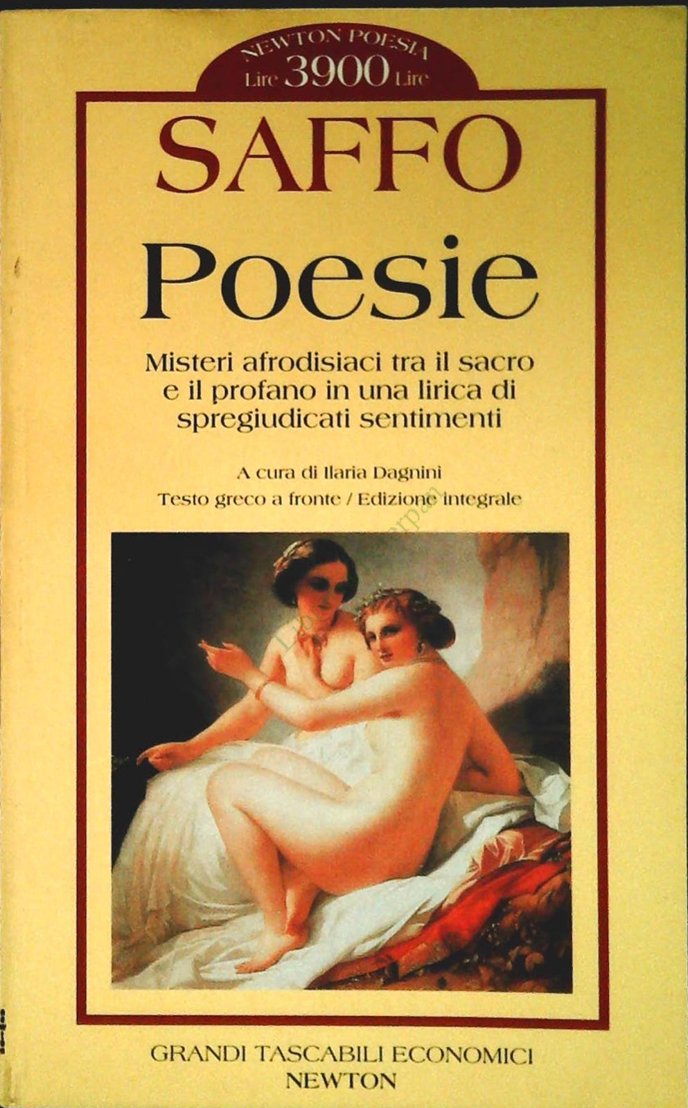 POESIE - SAFFO - NEWTON 1996 - OUTLET DEL LIBRO