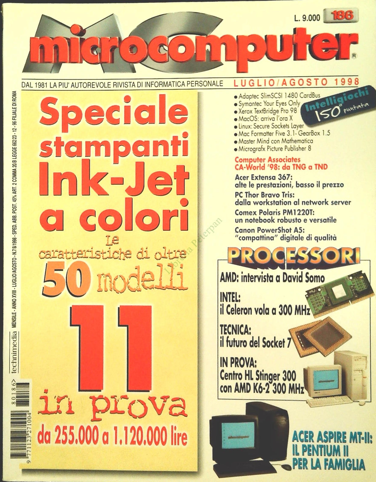 MICROCOMPUTER LUGLIO-AGOSTO 1998