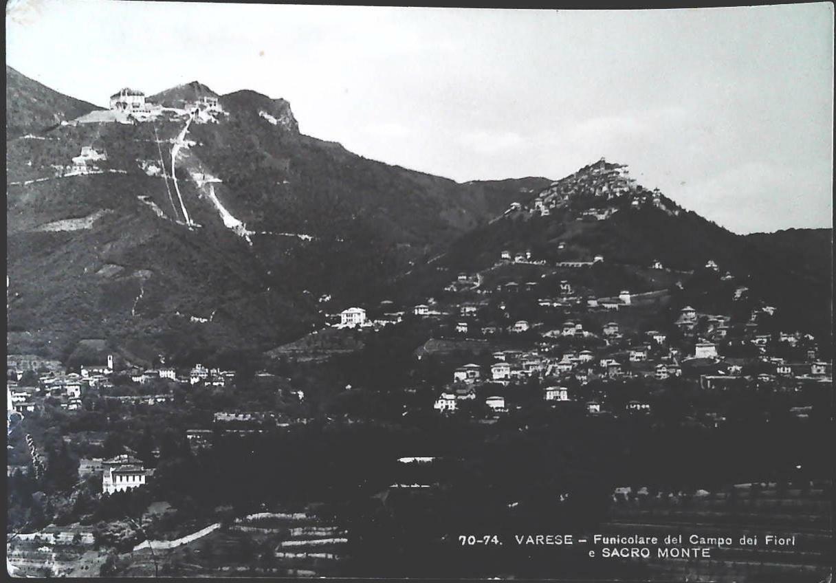 VARESE - FUNICOLARE DEL CAMPO DEI FIORI - V1952