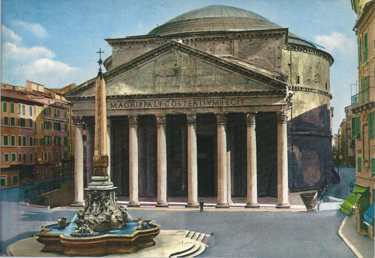 ROMA - IL PANTHEON - VSD - FG - Acquarellata