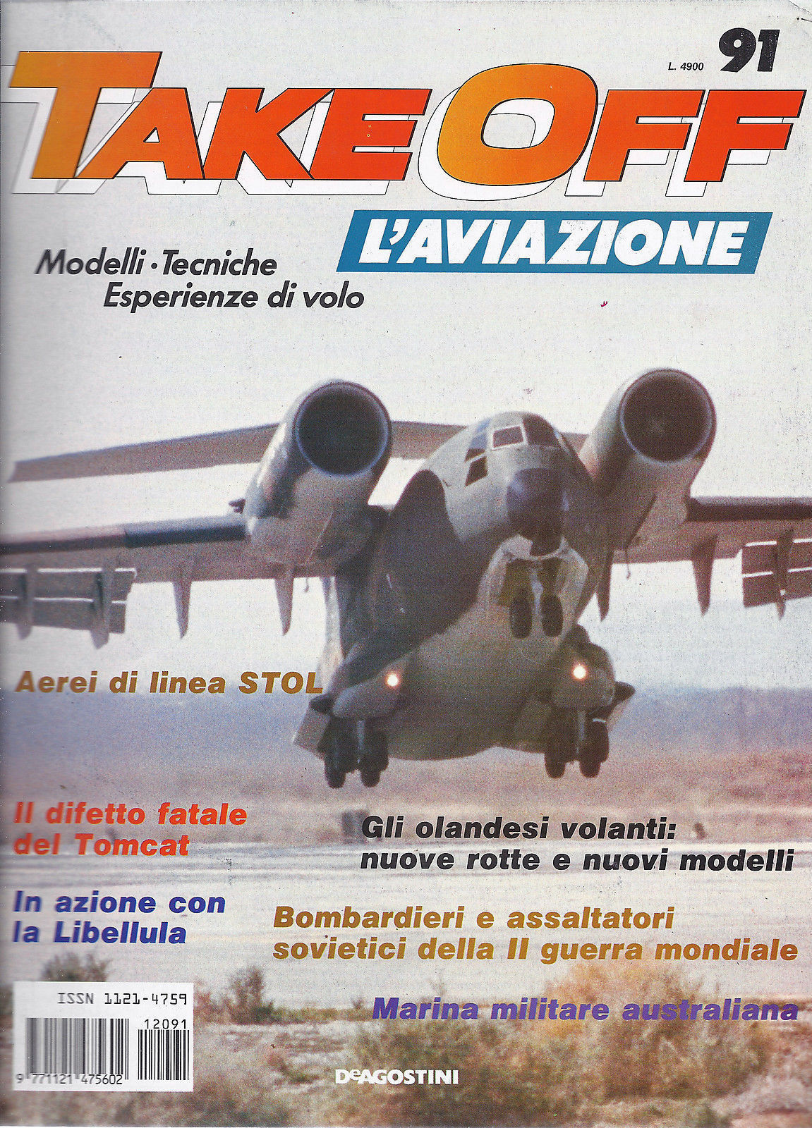 TAKE OFF L'AVIAZIONE - fascicolo 91