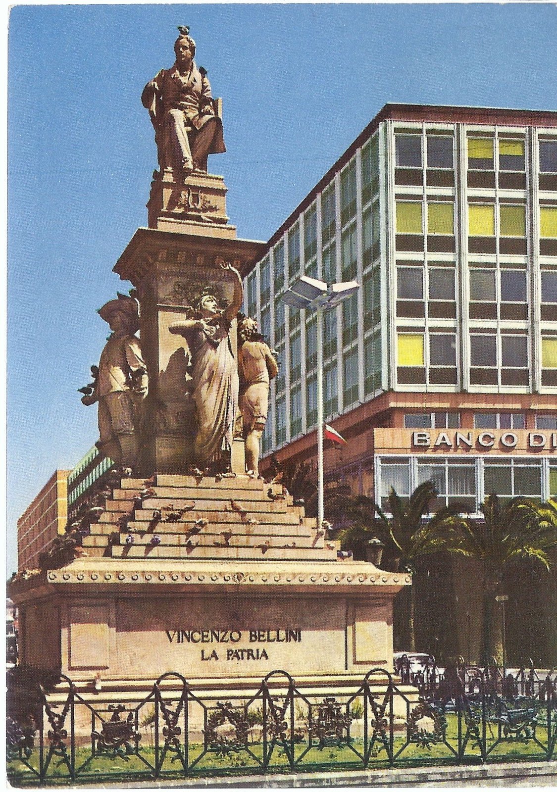 CATANIA - MONUMENTO A VINCENZO BELLINI - V 1986 - FG