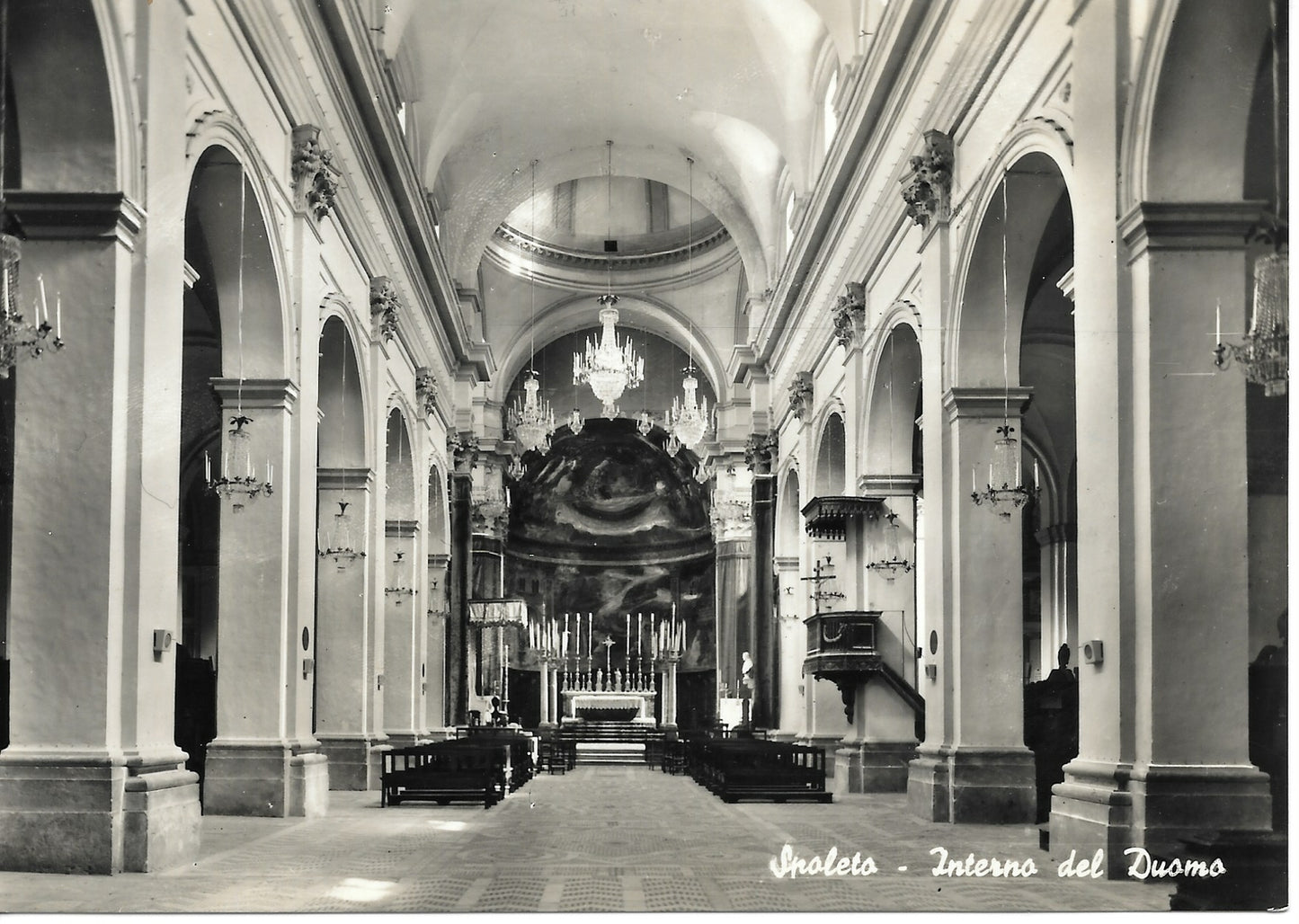 SPOLETO - INTERNO DEL DUOMO - NV