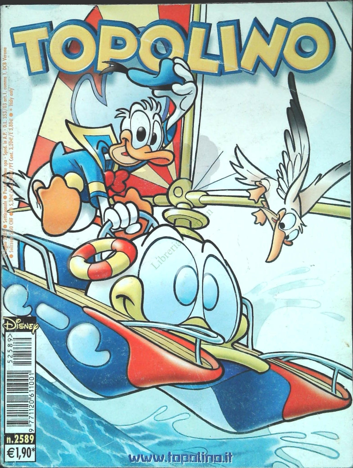 TOPOLINO N. 2589 - 12 LUGLIO 2005