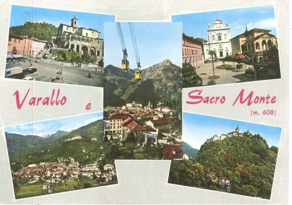 VARALLO SESIA - 5 VEDUTINE - V1965