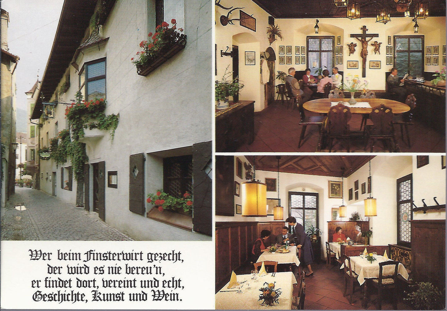 BRESSANONE - BRIXEN - RESTAURANT WEINSTUBE KUNSTLERSTUBELE F
