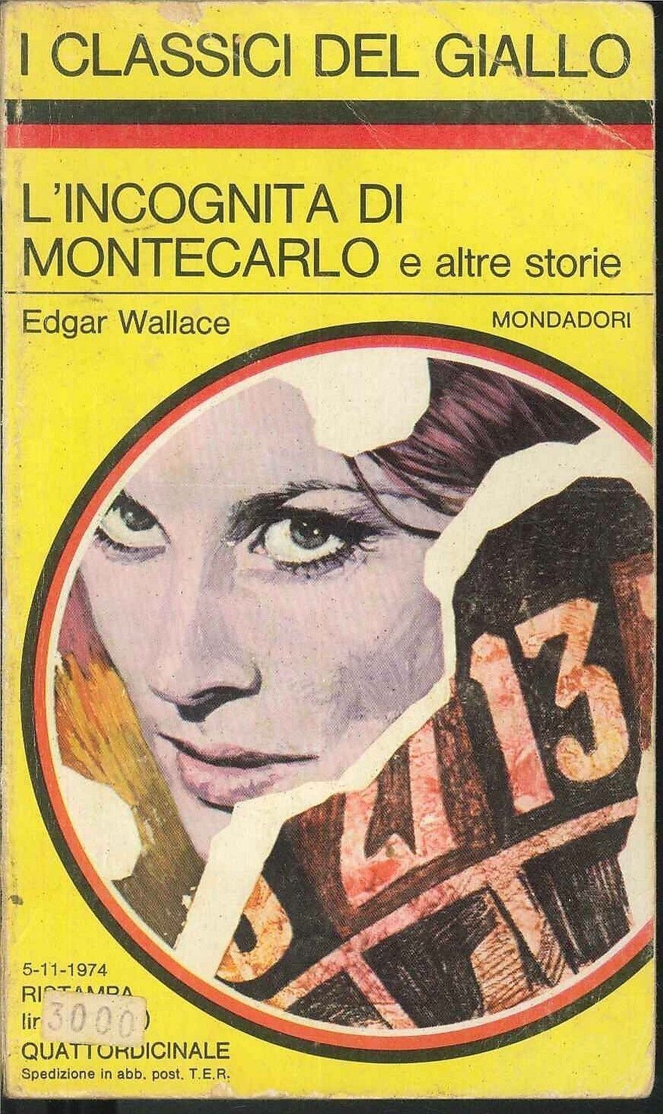 L'INCOGNITA DI MONTECARLO - EDGARD WALLACE