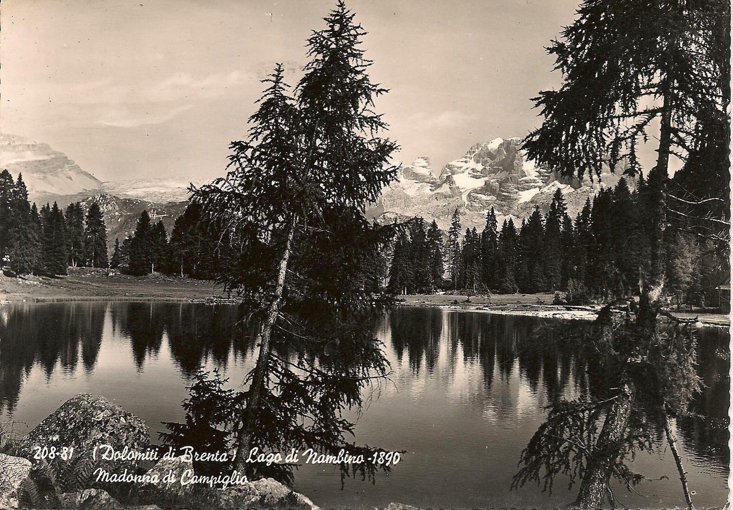 MADONNA DI CAMPIGLIO - LAGO DI NAMBINO - V1958