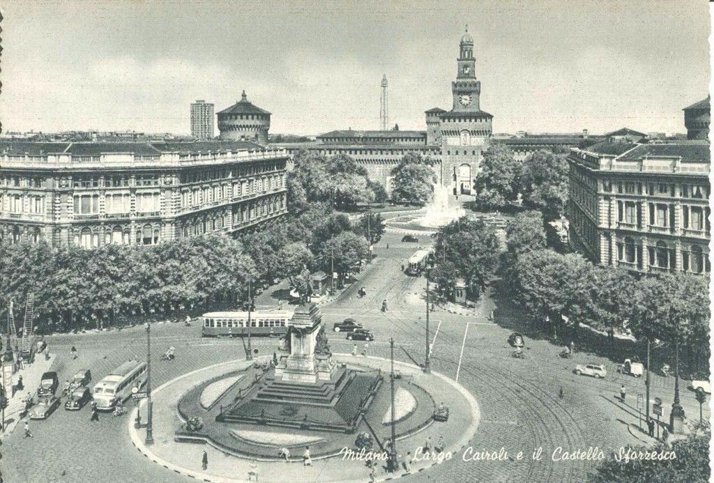 MILANO - LARGO CAIROLI - NV - TRAM