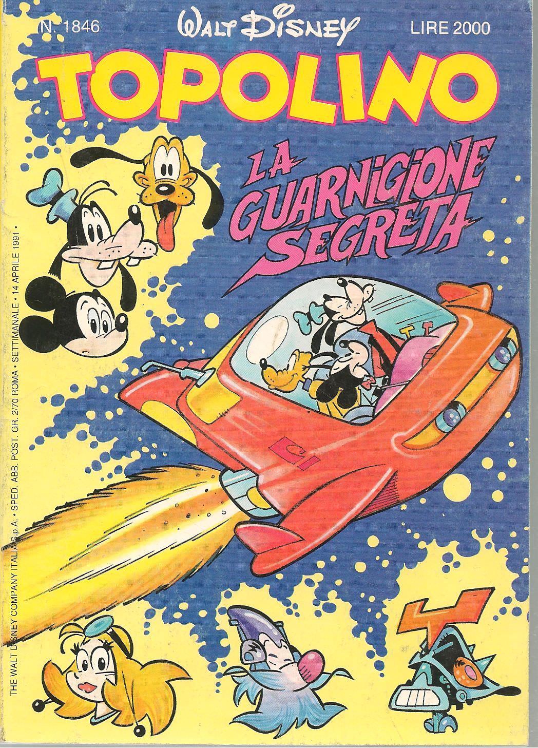 TOPOLINO N. 1846 - 14 APRILE 1991