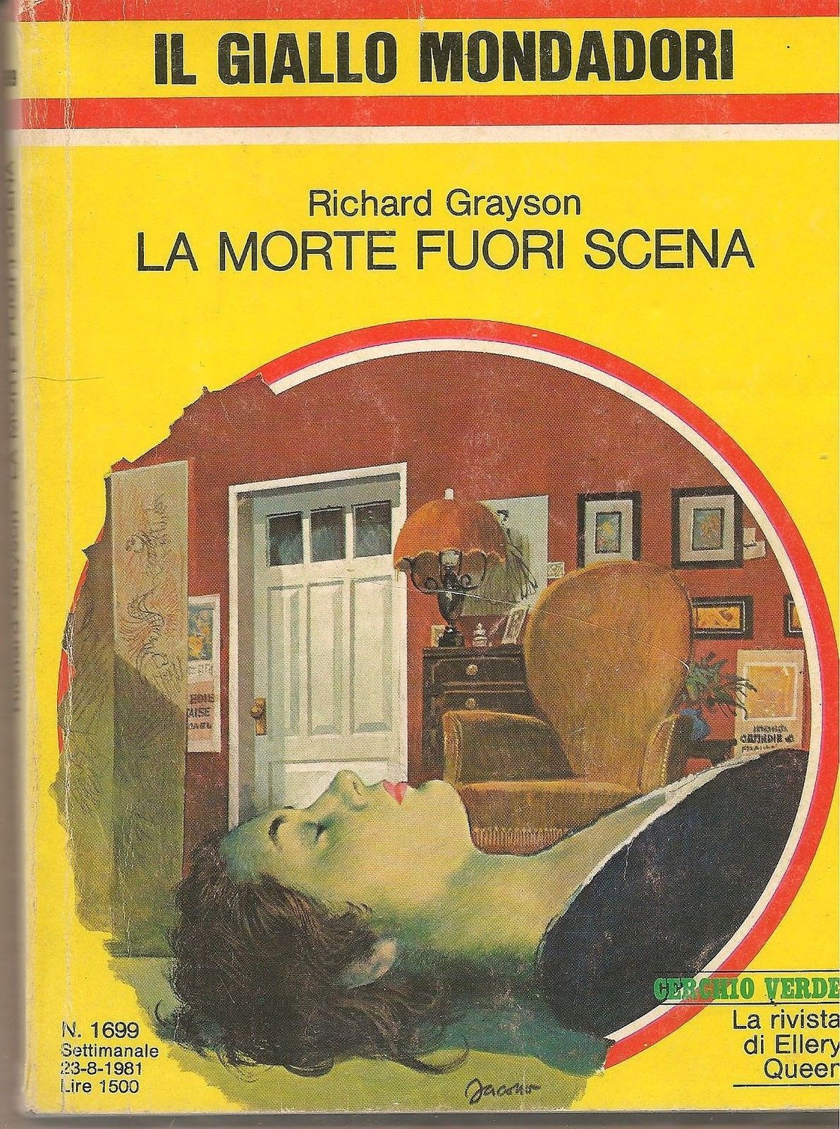 LA MORTE FUORI SCENA - RICHARD GRAYSON