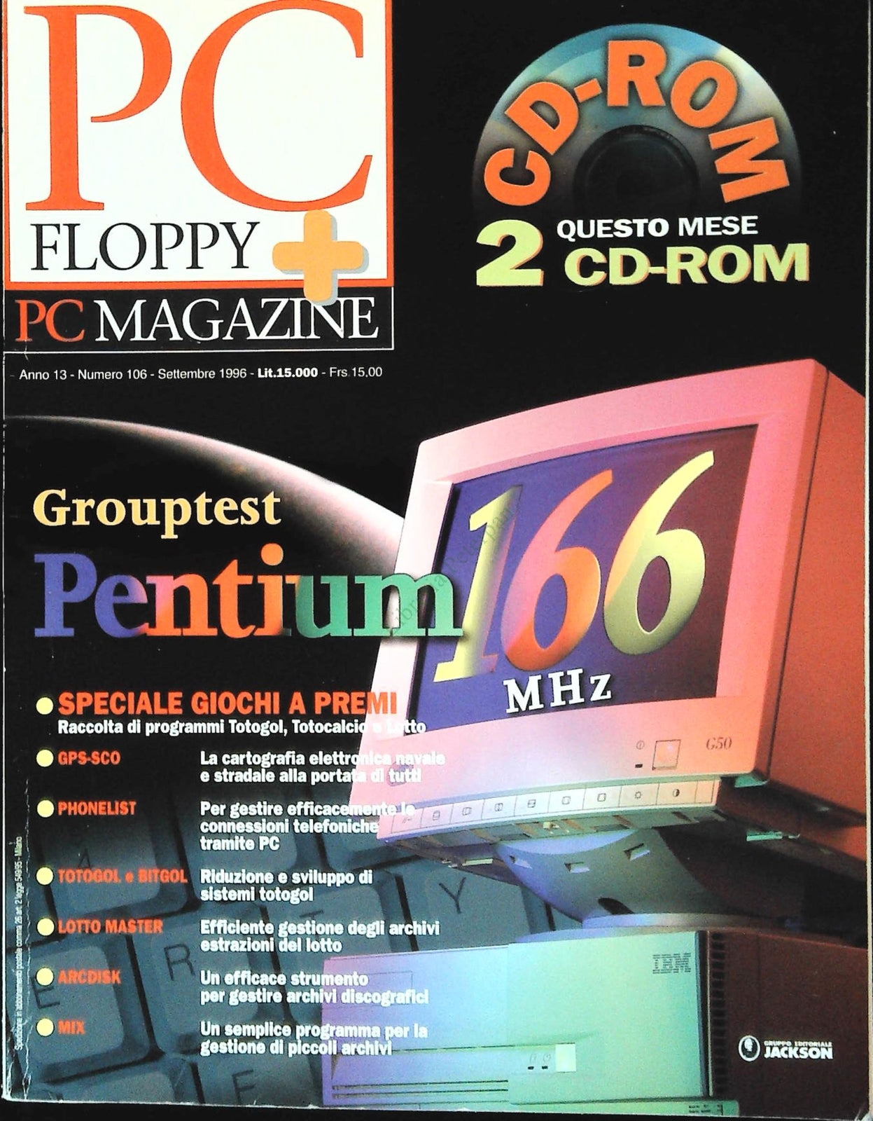 PC floppy E PC MAGAZINE N. 106 - SETTEMBRE 1996