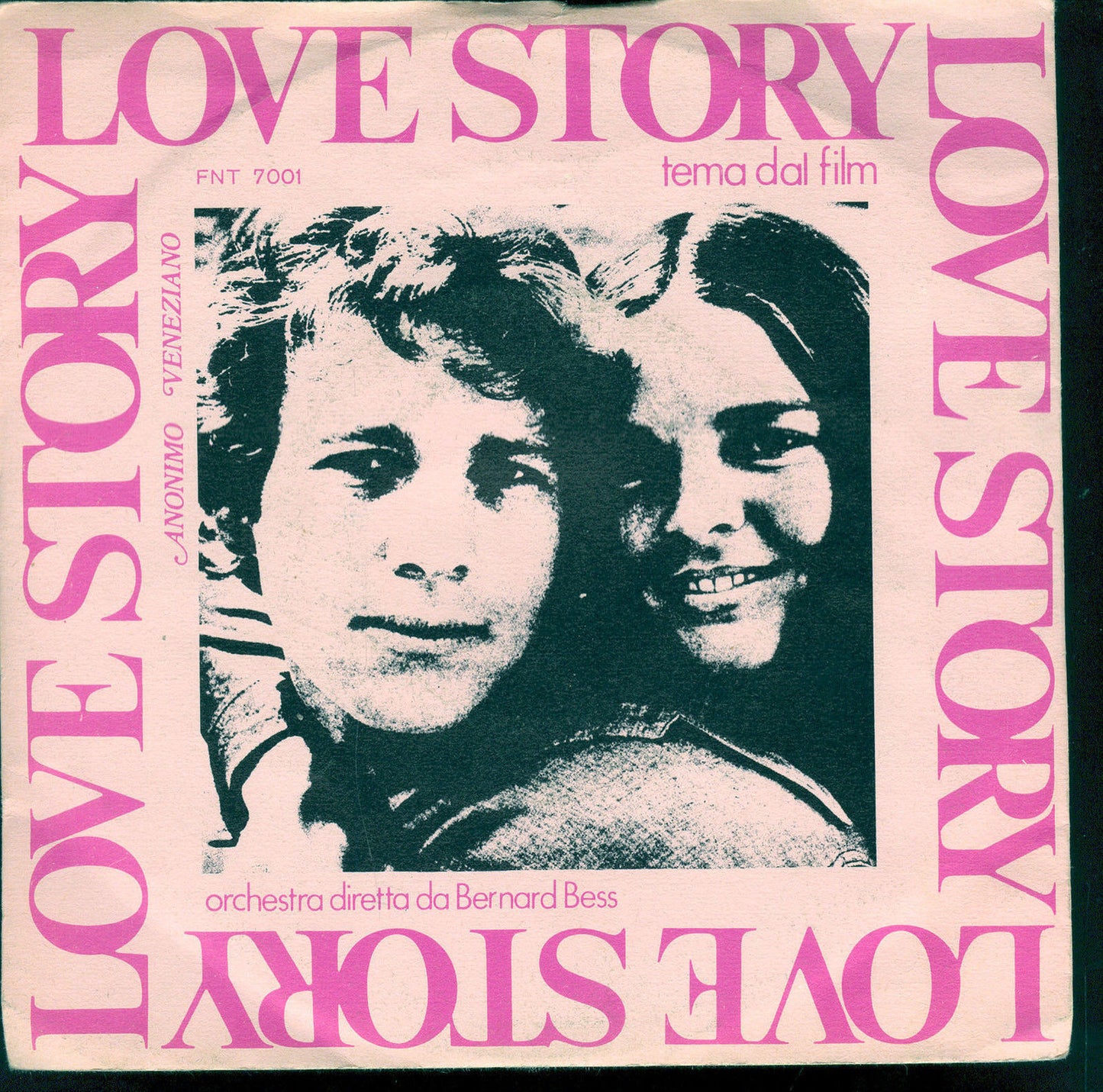 LOVE STORY (Tema dal film) - ANONIMO VENEZIANO # Orch. Bernard Bess ( Fonotil )