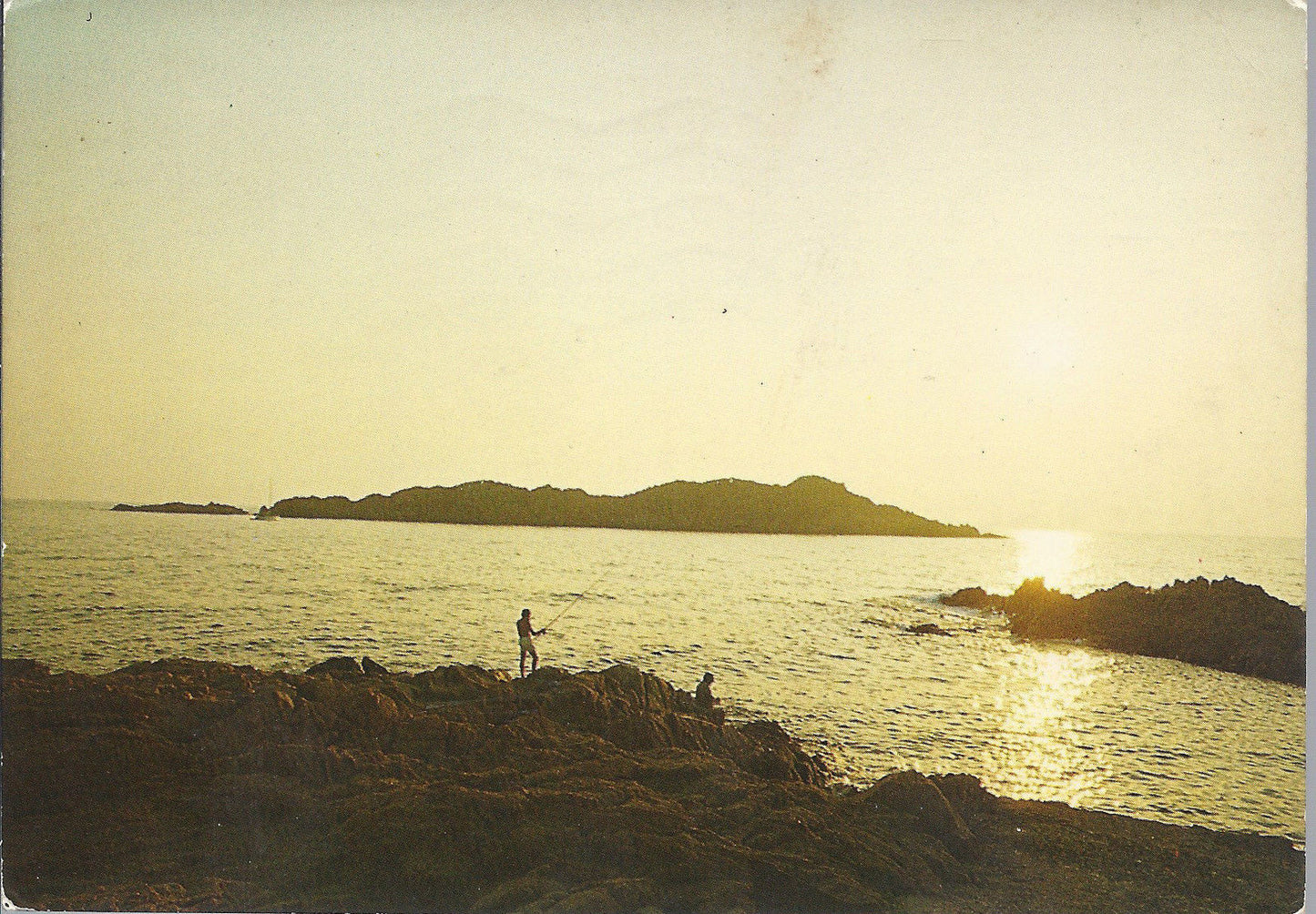 TEULADA - ISOLA ROSSA - TRAMONTO SUL MARE - V1982