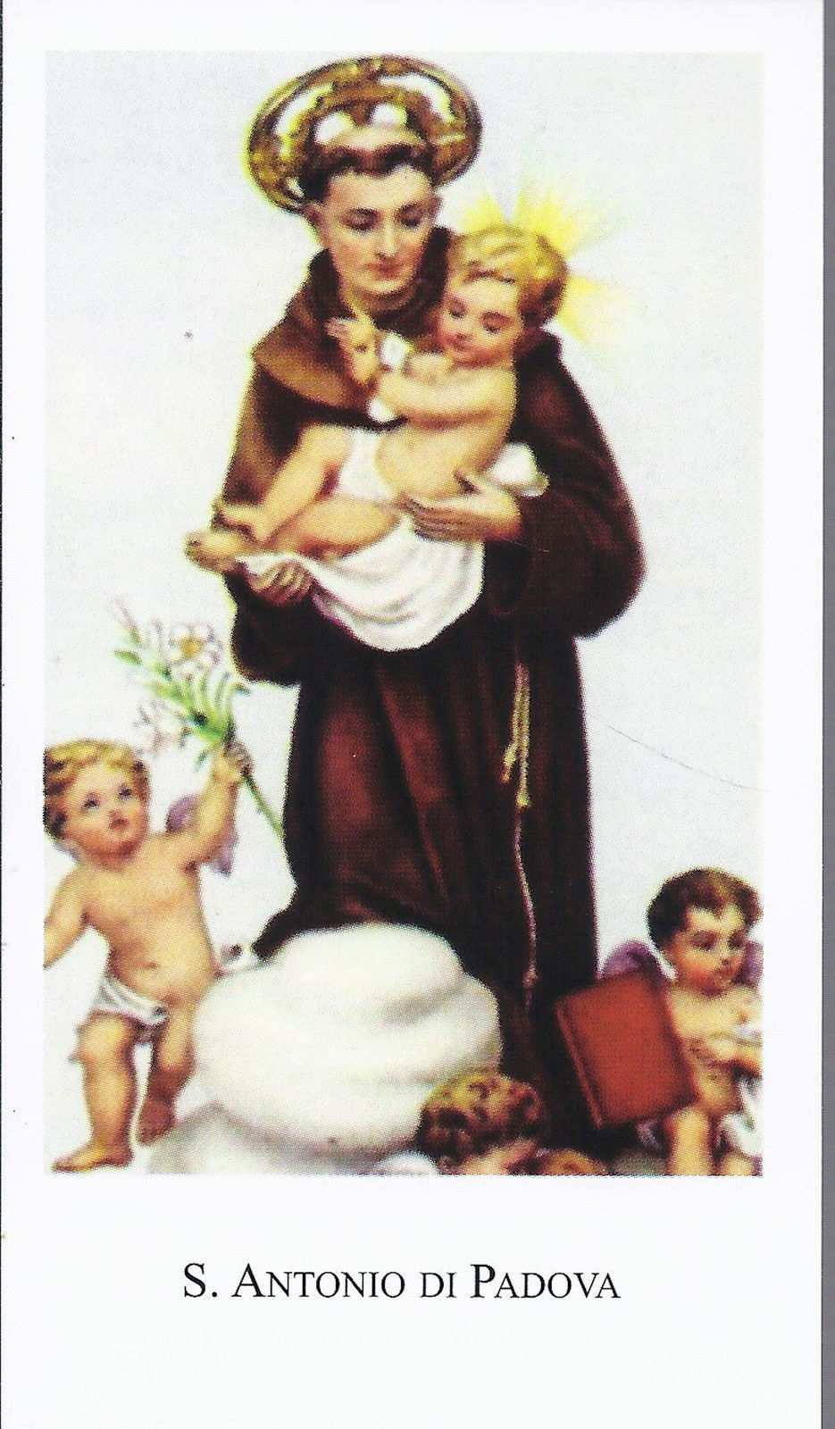 S. ANTONIO di PADOVA - SANTINO - AS014-051 - Ed. Paco