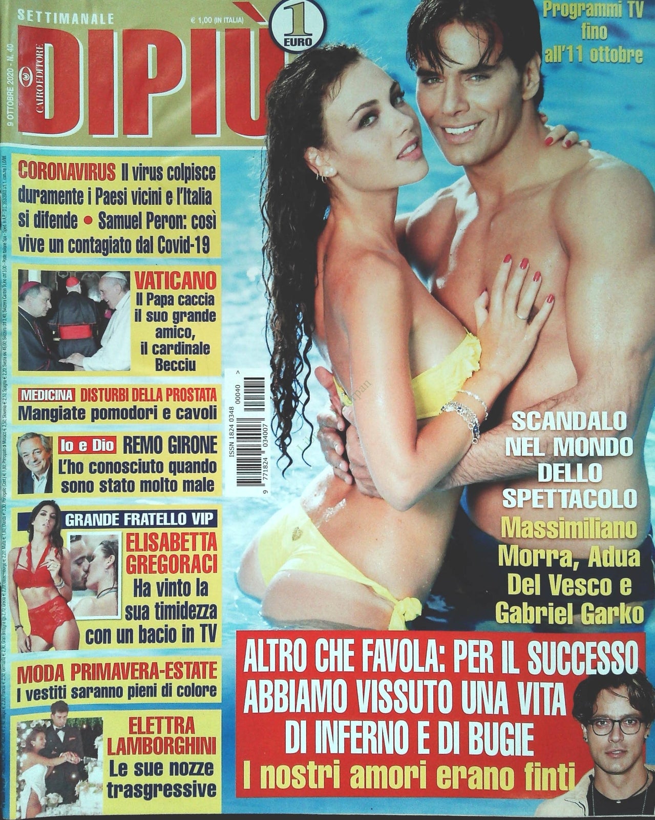 DI PIU' 9 OTTOBRE 2020 - MASSIMILIANO MORRA - REMO GIORNE - GREGORACI - OUTLET D