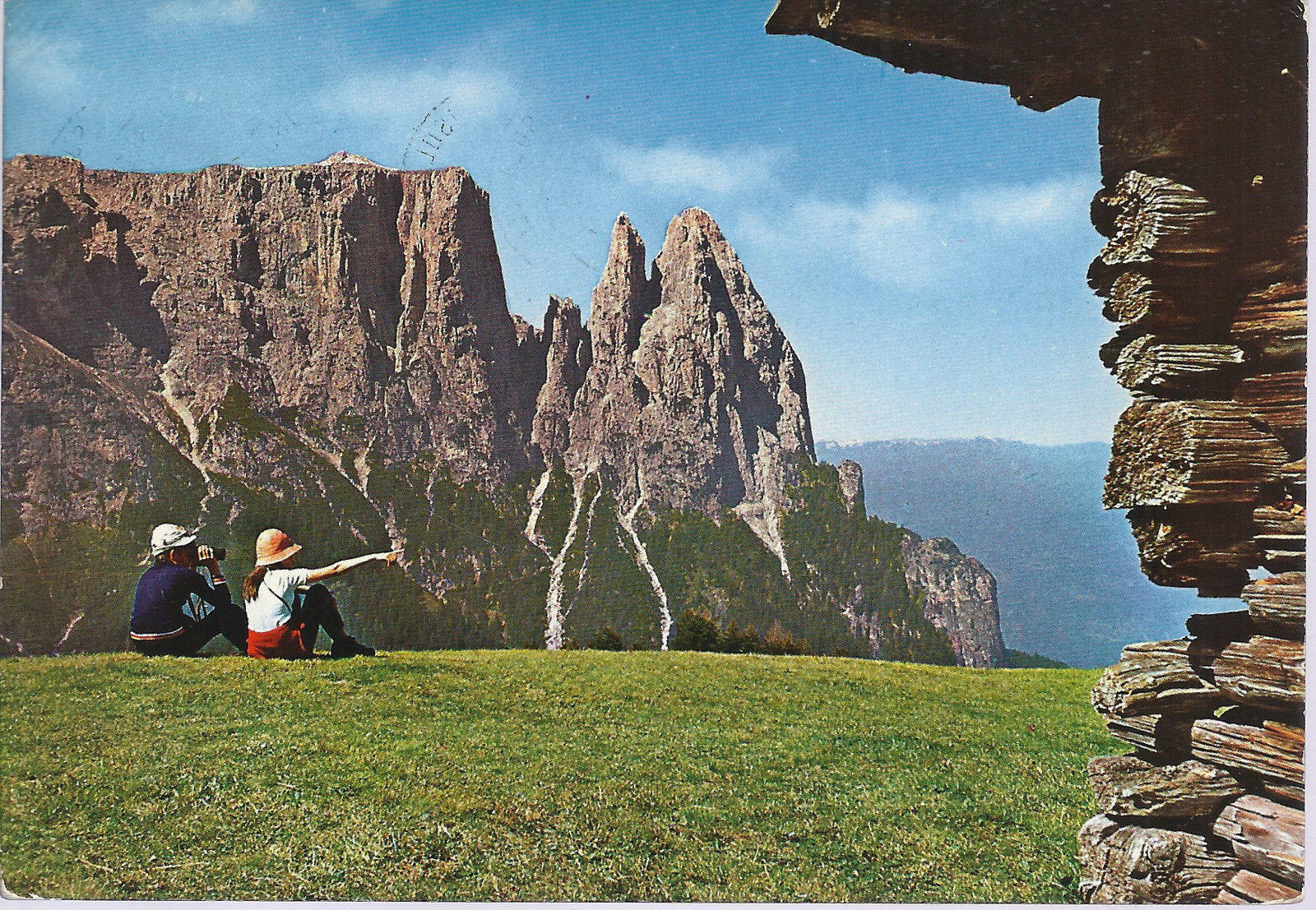 ALPE DI SIUSI - VERSO IL SCILIAR E PUNTA SANTNER - V 1984 -