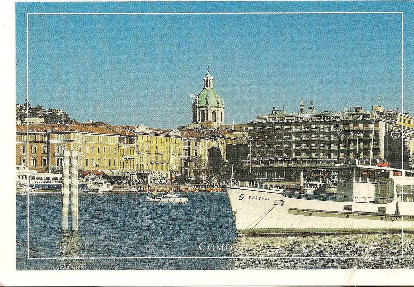 COMO - PIAZZA CAVOUR DAL LAGO - V2005