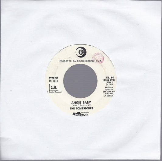 ANGIE BABY # THE TOMBSTONES = PHILADELPHIA FREEDOM  THE ELTON JOHN BAND Juke Box