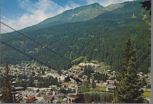 MADONNA DI CAMPIGLIO - PANORAMA VERSO OVEST DALLA FUNIVIA DE